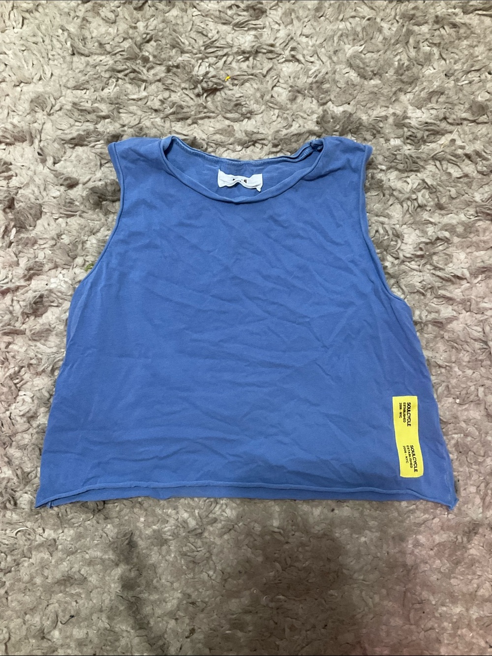SOULCYCLE Blue Athletic Top
